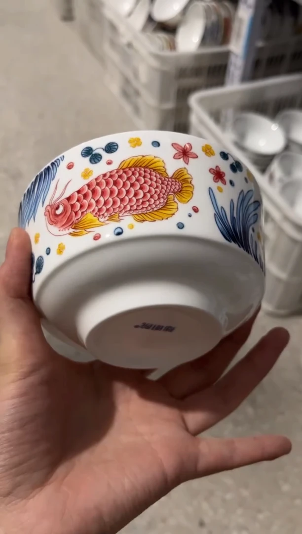 陶瓷昨明景德镇陶瓷  米饭碗