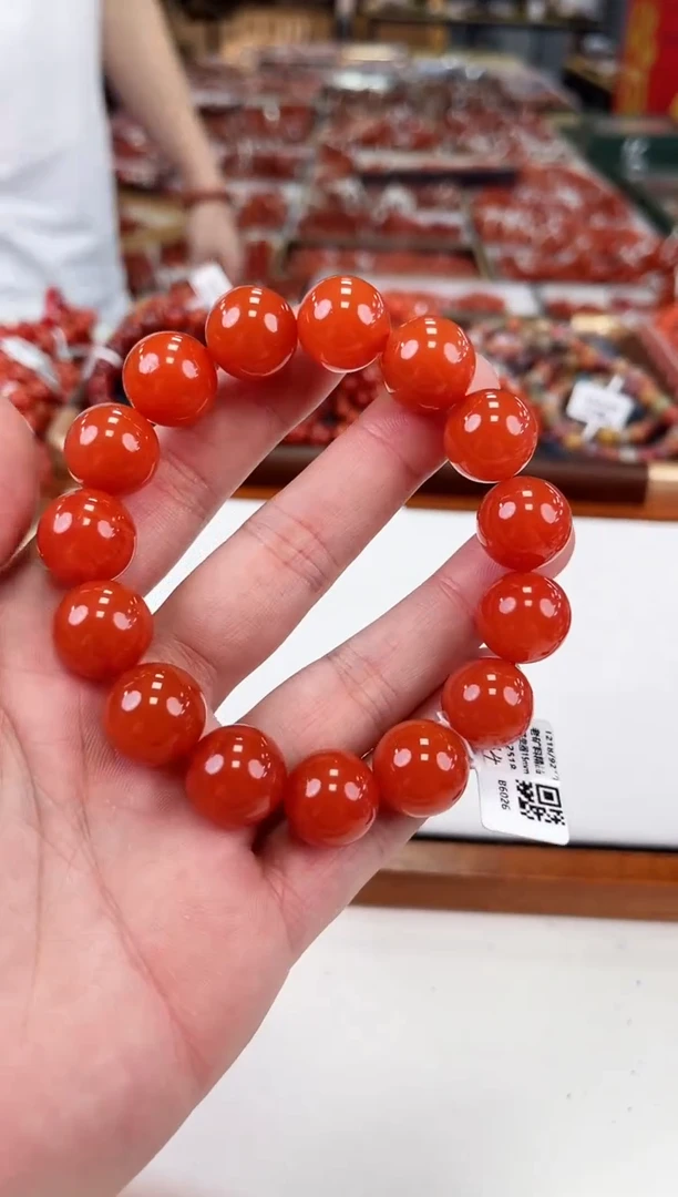 【闪购商品】南红玛瑙滴水洞手串15+未镶嵌一个/条