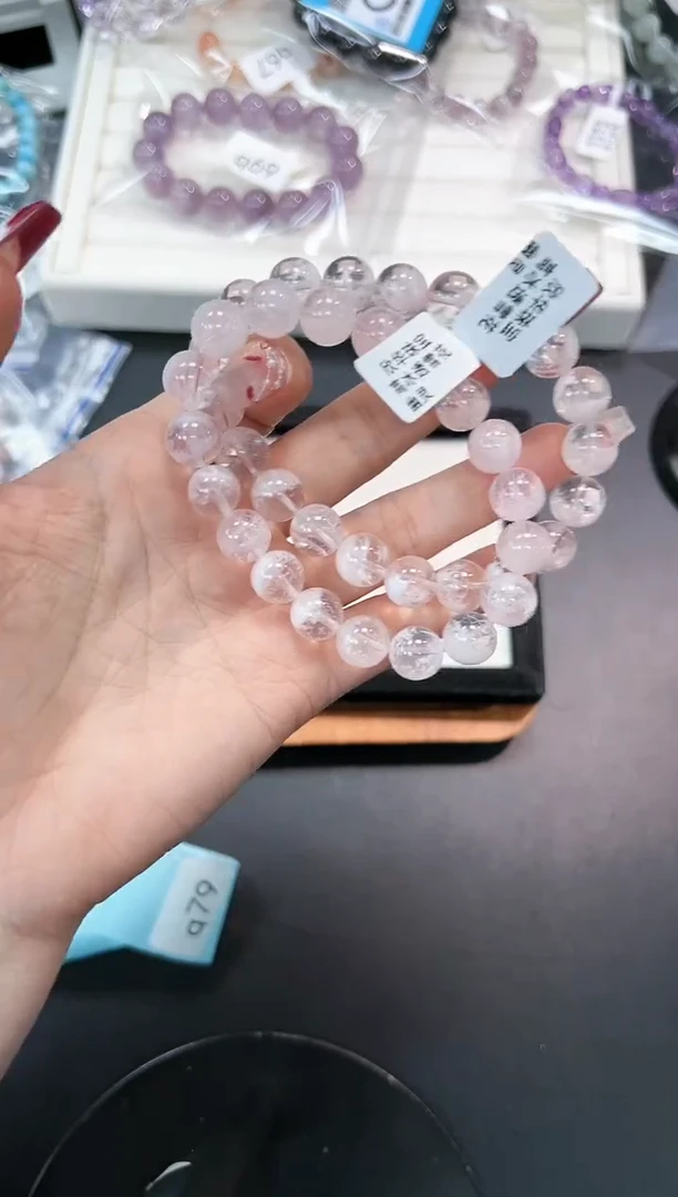 【闪购商品】水晶手串未镶嵌81q多样性发其一/1条默认微瑕