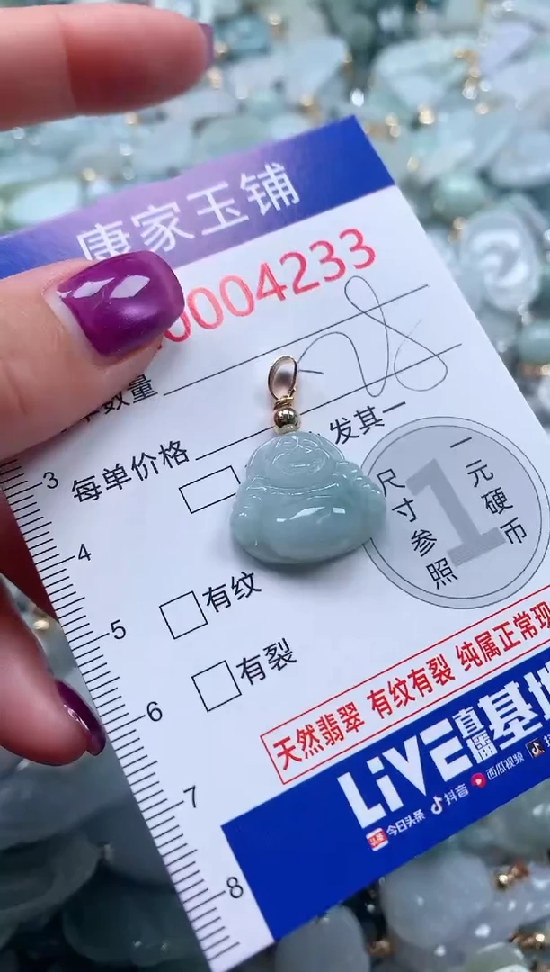 颈饰未镶嵌翡翠4233