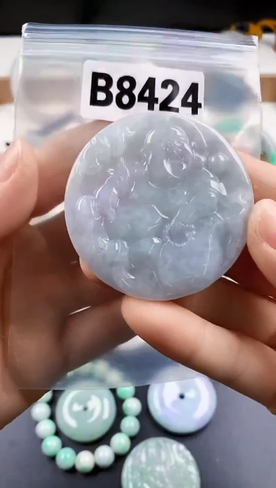 颈饰未镶嵌翡翠天然翡翠吊坠挂件