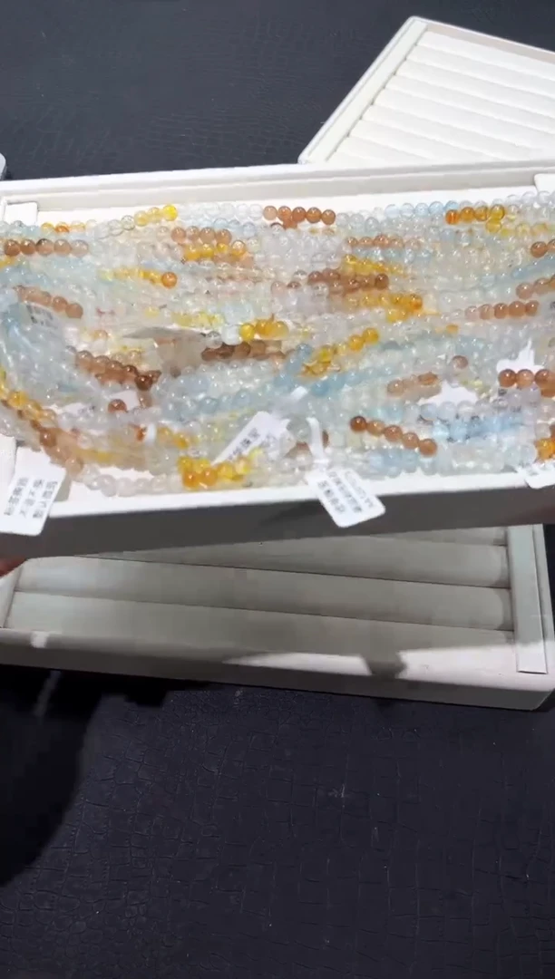 未镶嵌手链托帕石90a多样性发其一【1条】默认微瑕