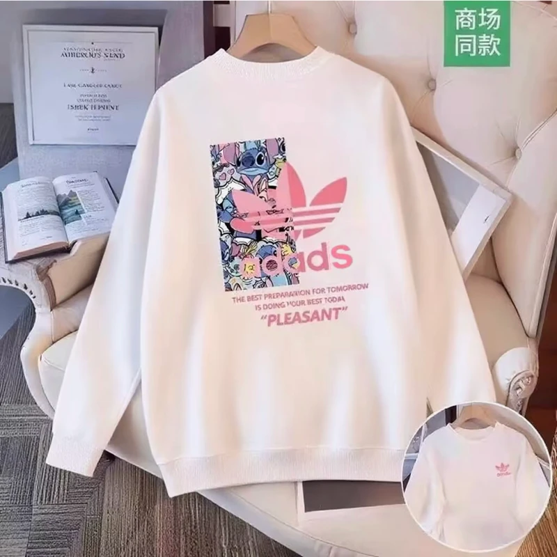 一折专区丨奥特莱斯丨纯棉圆领卫衣男女同款潮牌宽松运动休闲上衣