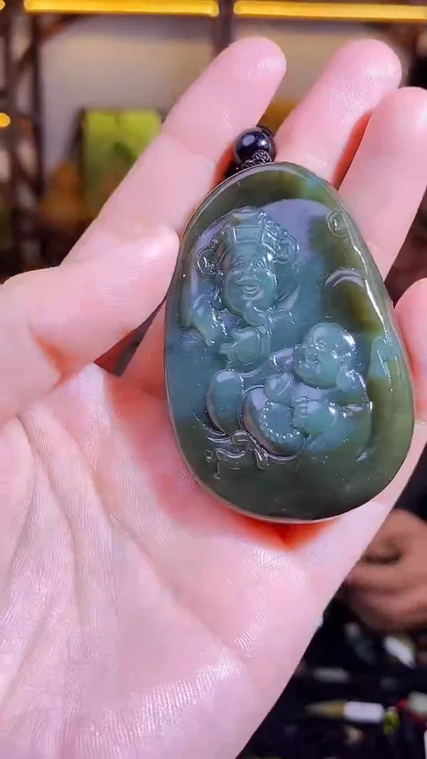 颈饰未镶嵌和田玉1