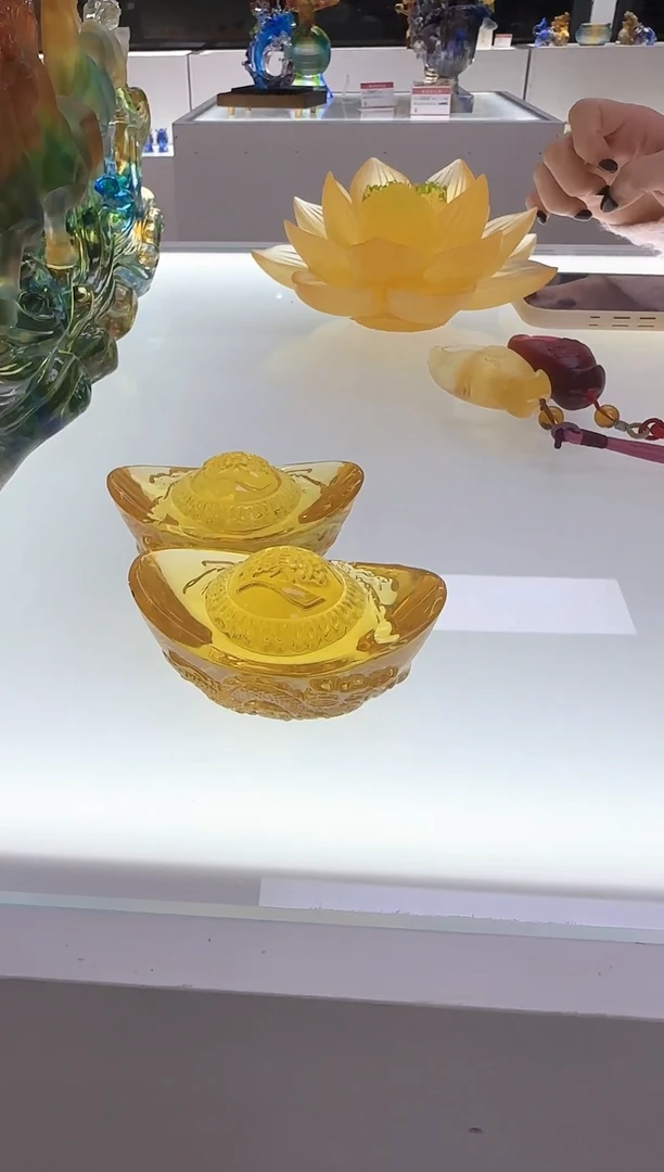 手工艺品琉璃用****^摆件