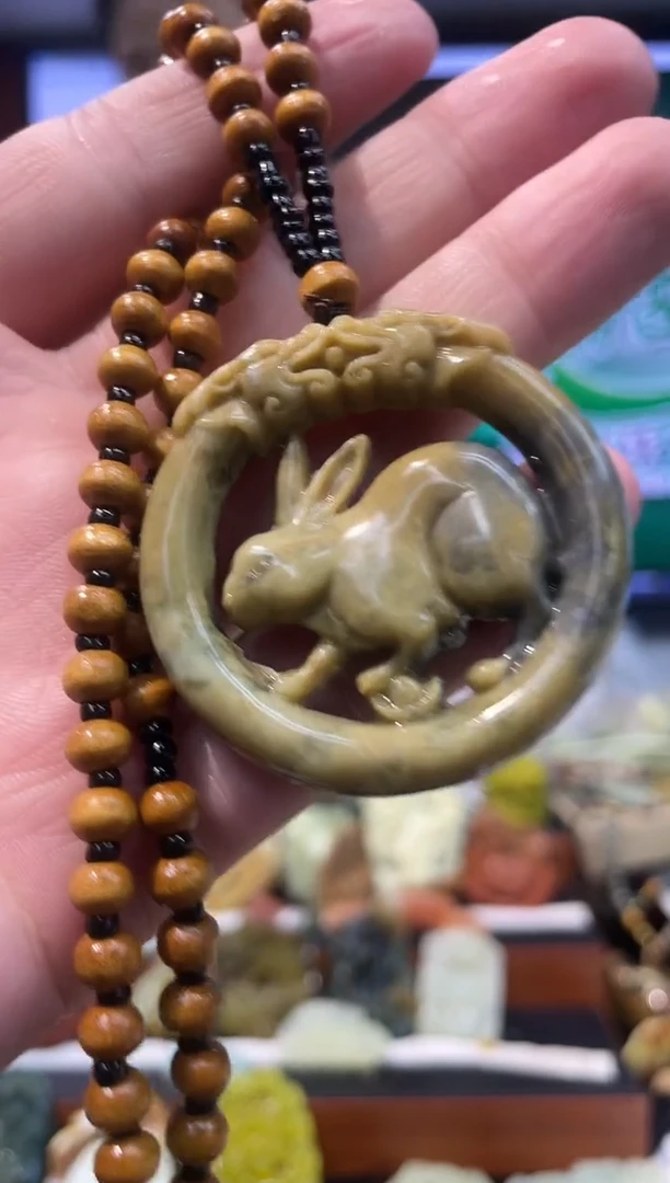 【闪购商品】岫玉吊坠未镶嵌·