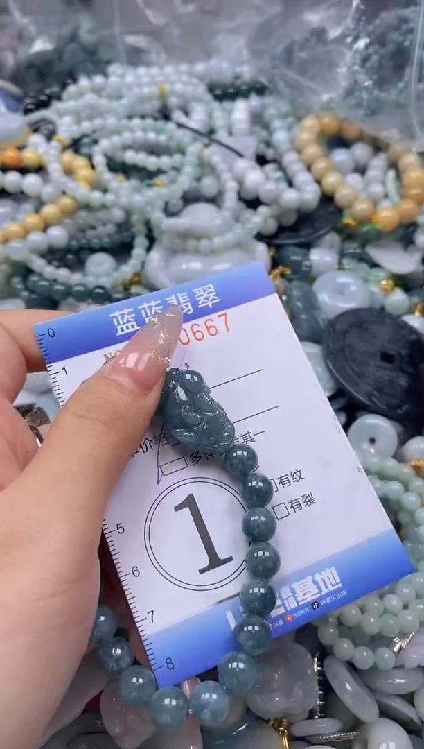 翡翠未镶嵌颈饰闪购0270667多样性发其一