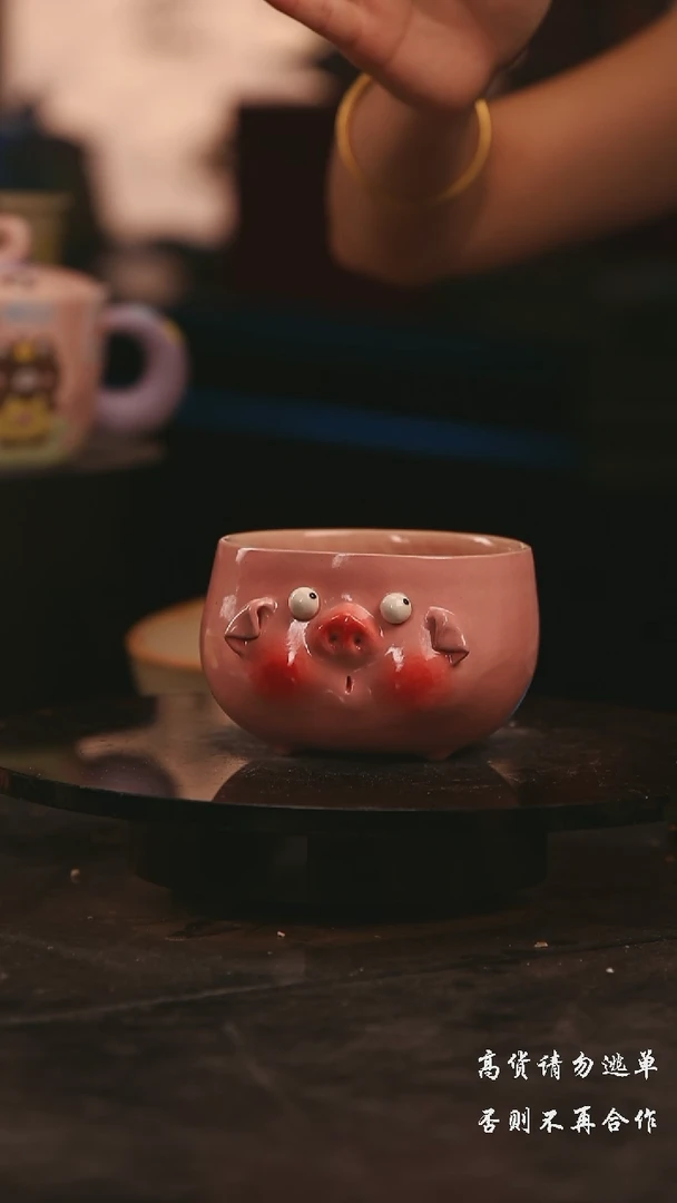 陶瓷景德镇可爱设计师款陶瓷