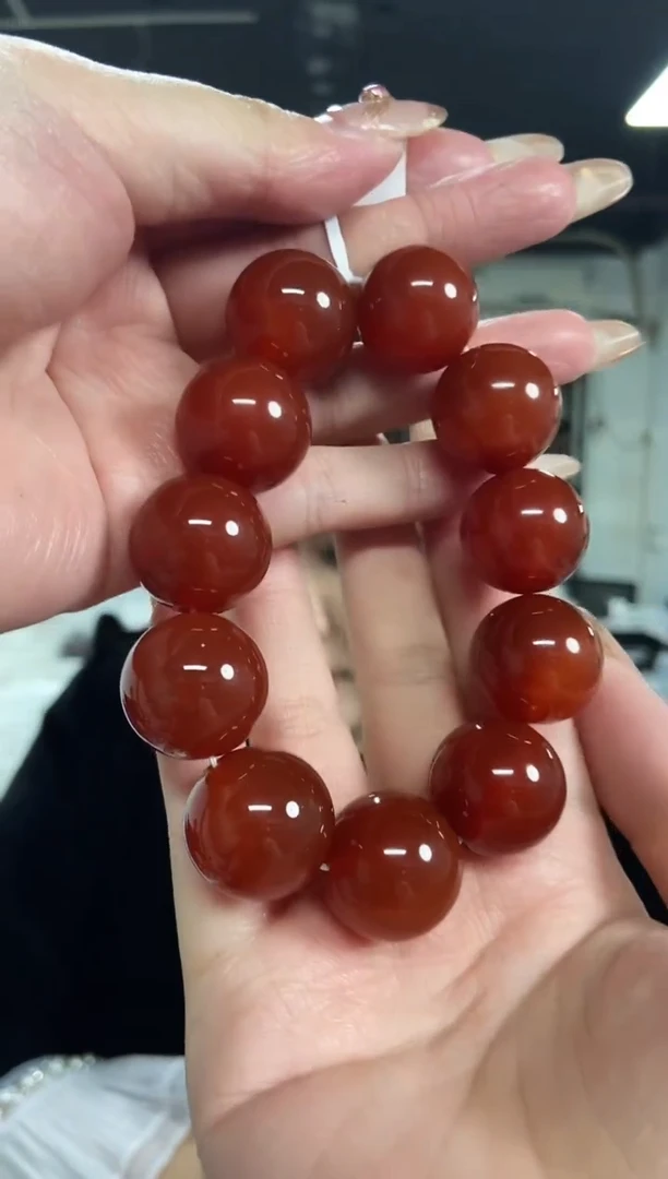 【闪购商品】玛瑙/玉髓手串未镶嵌多样性发其一颜色微差