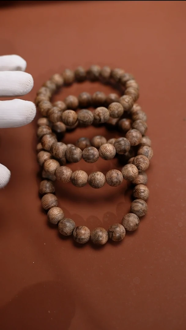 沉香手串【蒙】CJZ002海南尖峰岭天然沉香多样性发一