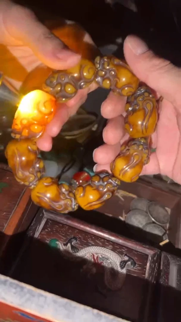 未镶嵌蜜蜡手链闪购商品高端专用连