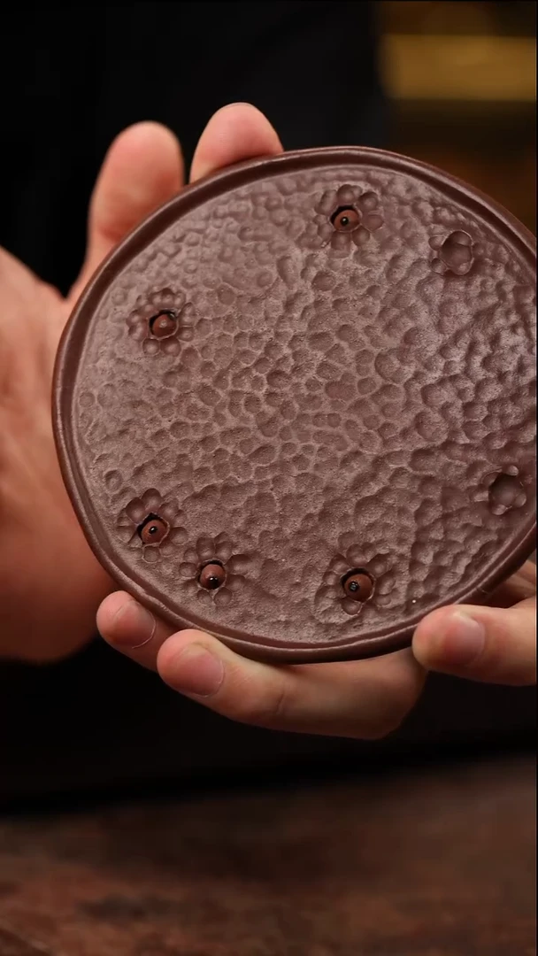 茶壶紫砂莲蓬壶承