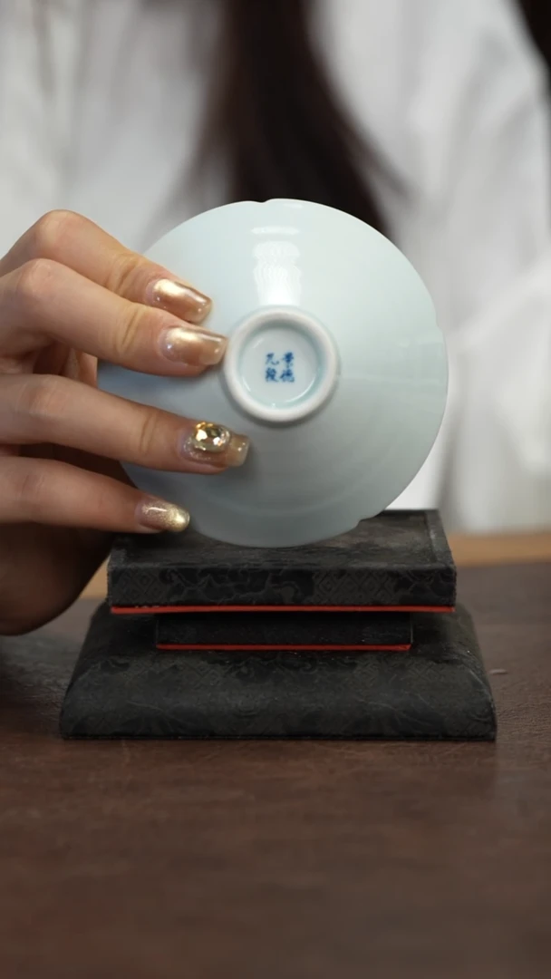 景德镇九段斗笠杯