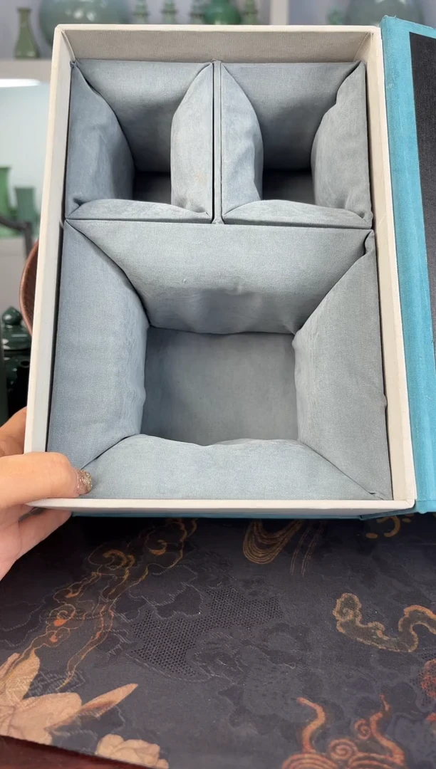 云间青瓷 小米茶器   一壶两杯空礼盒