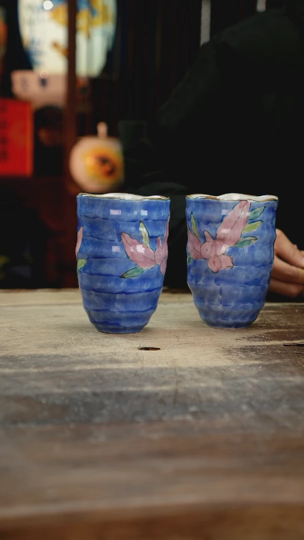 【闪购商品】瓷片景德镇纯手工釉下彩精品餐具