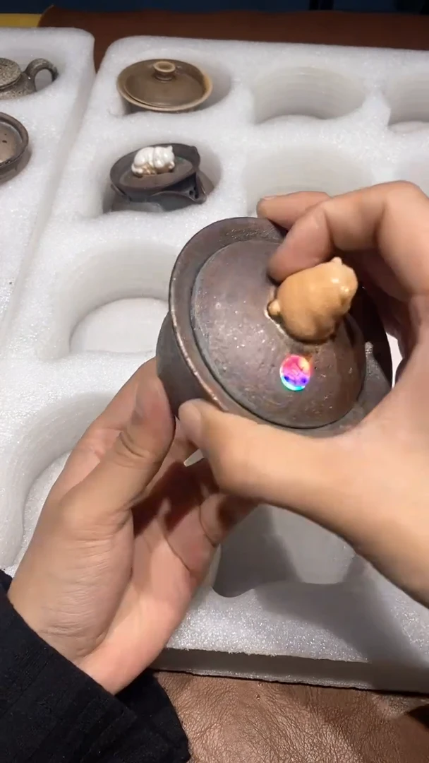 奢瓷/瑞寅柴烧茶器（盖碗）557