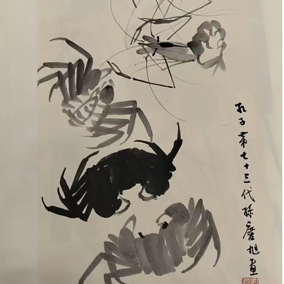 橱窗展示/传奇美术/孔庆旭/宣纸书法/带证书