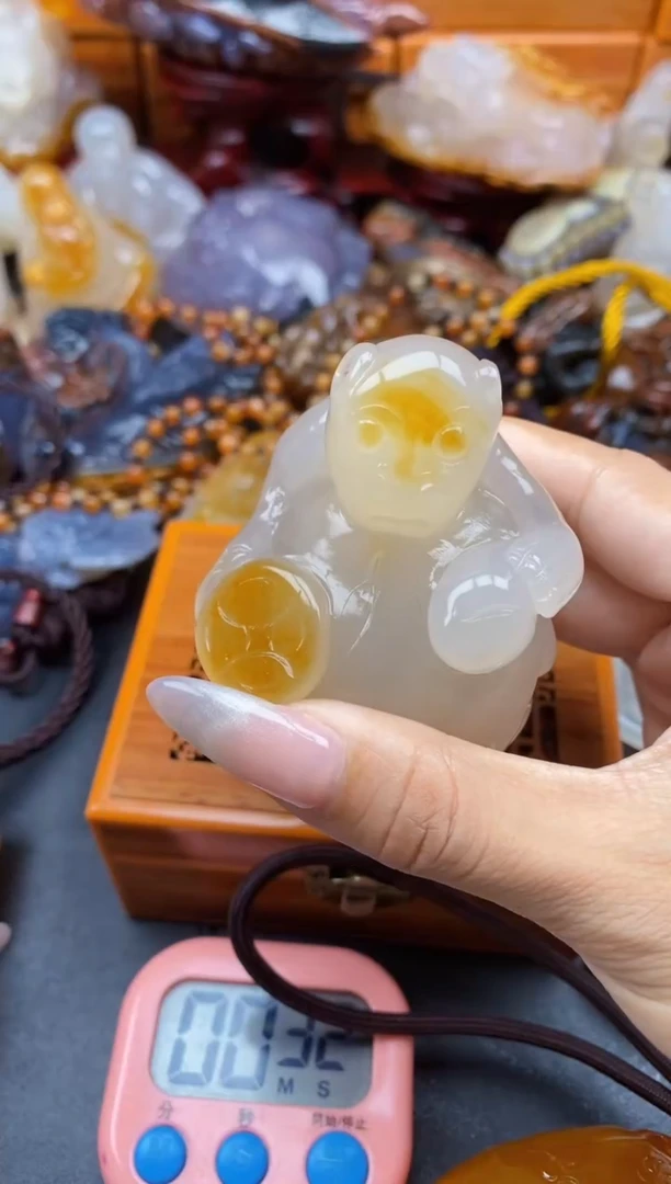 【闪购商品】玛瑙/玉髓颈饰未镶嵌ll