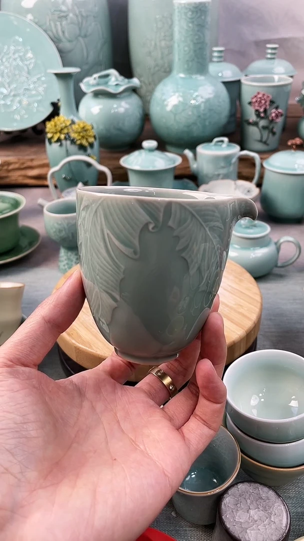【闪购商品】特价 微瑕 慧仙青瓷