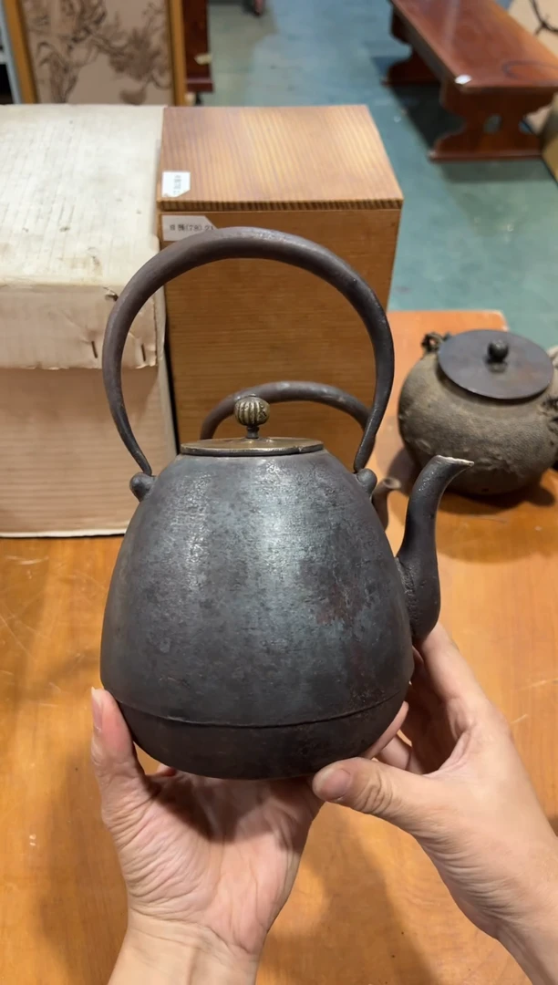 铁A4978铁壶中古周边/