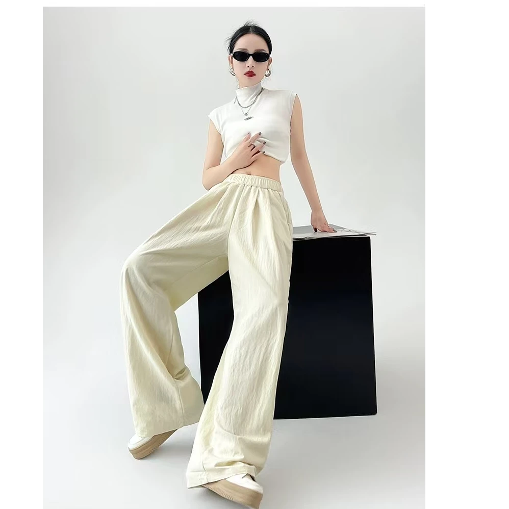 猫猫加长女裤高个子彩色山本裤夏季播款WJ彩色山本裤