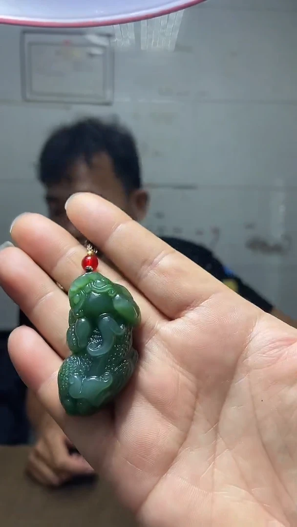 和田玉未镶嵌挂件1