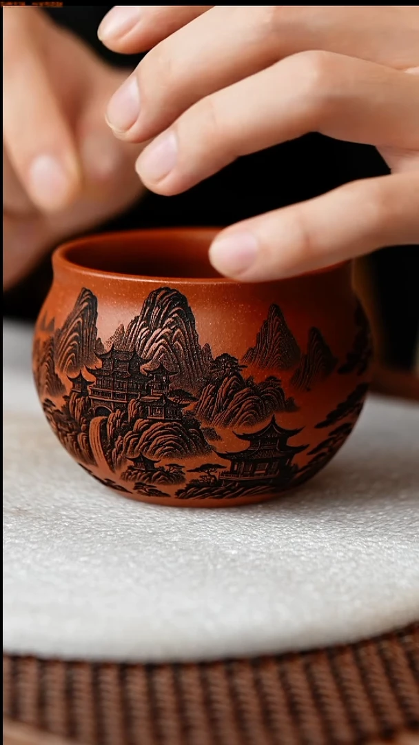 茶壶紫砂原矿主人杯