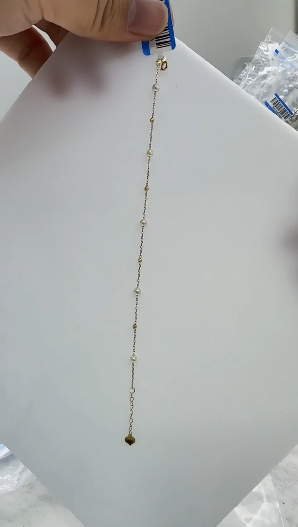 【闪购商品】海水珍珠DA18K金镶嵌v731 手链