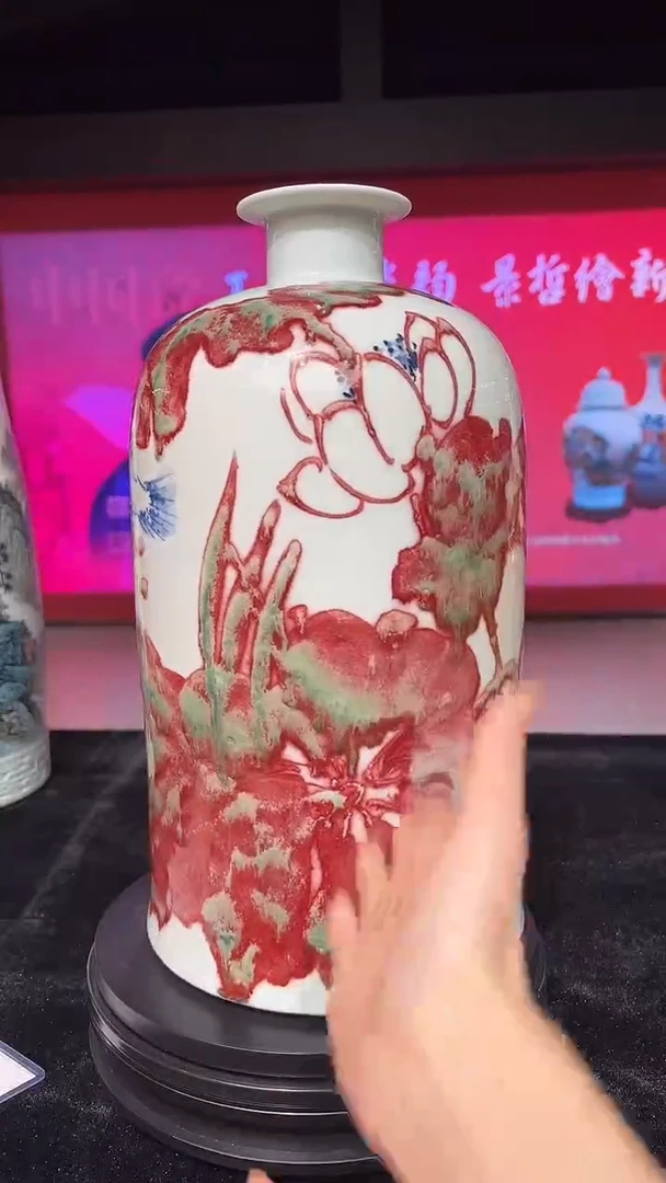 其他瓷崔景哲-瓷器-B小-年年有余