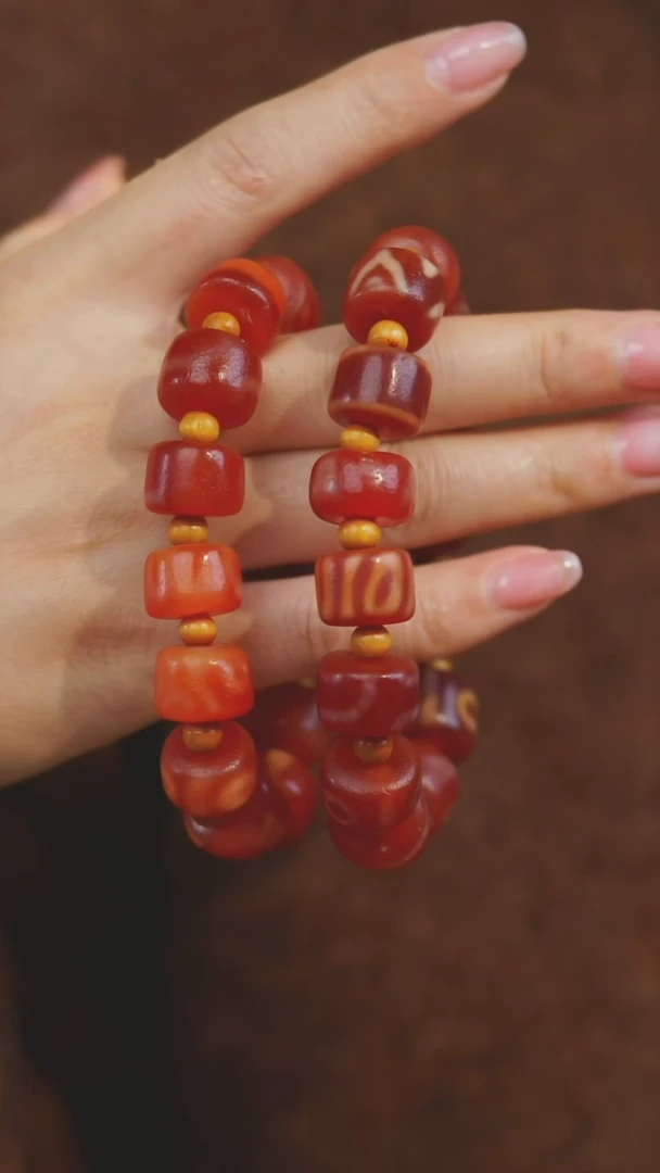 【闪购商品】玛瑙/玉髓手串未镶嵌多样性发一