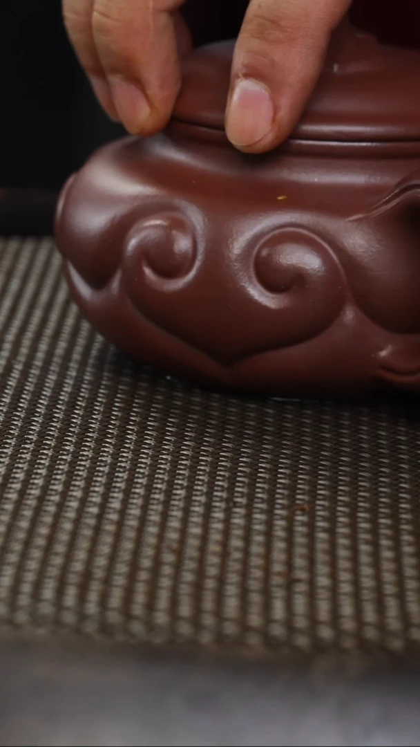 茶壶紫砂紫砂壶38 底槽清 如意仿古