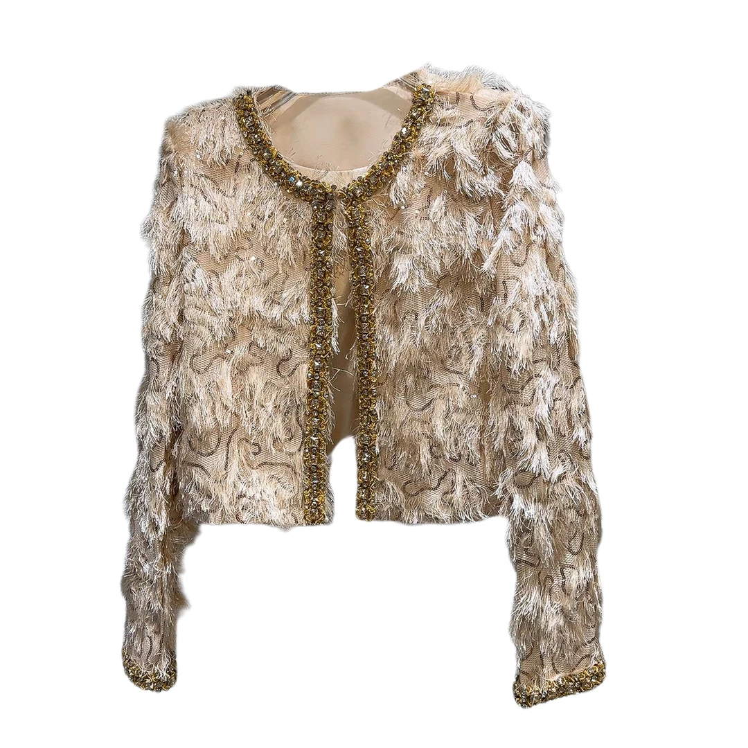 豆豆服饰小香风  时尚短外套 1236