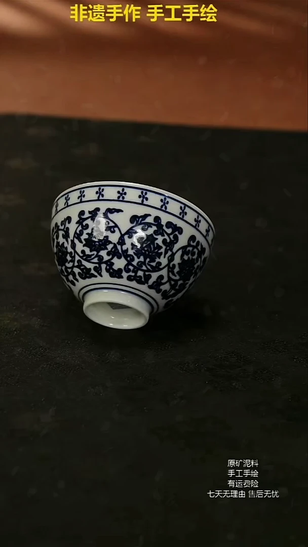 摆件景德镇陶瓷手工手绘