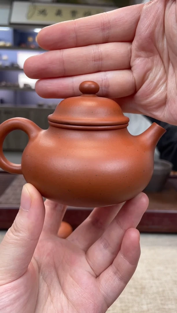 【闪购商品】紫砂茶壶大红泥小容天