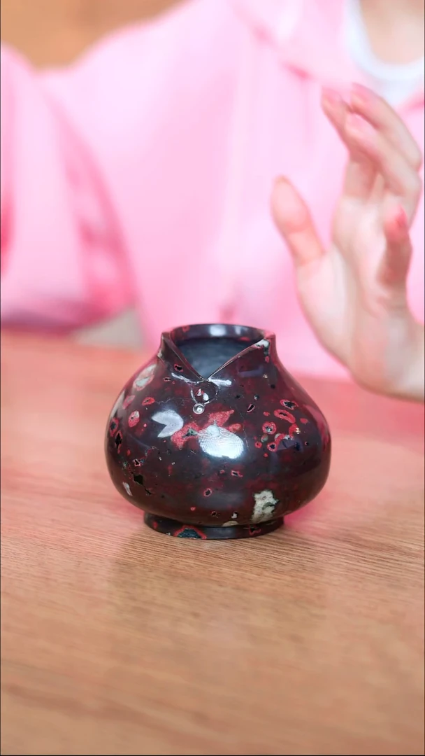 寻武记安山玉花器