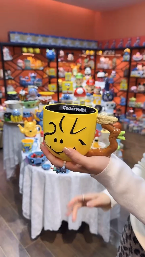 瓷片@@幸福一家人塔克陶瓷杯