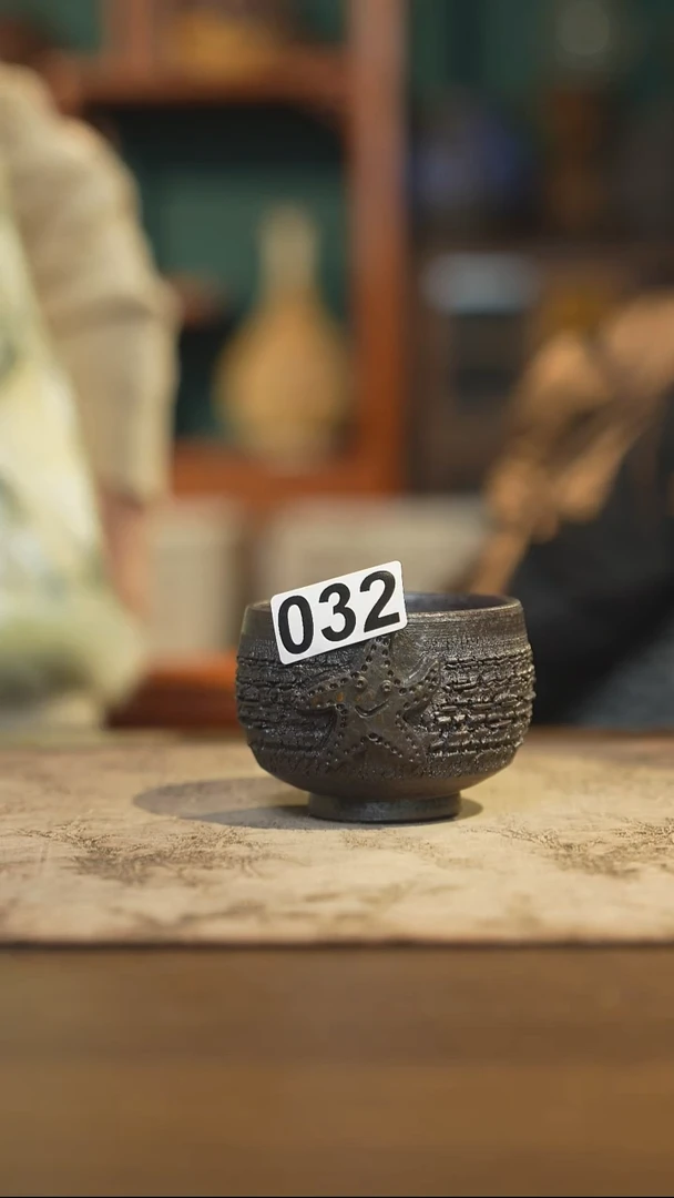 陶瓷茶器茶具主人杯032