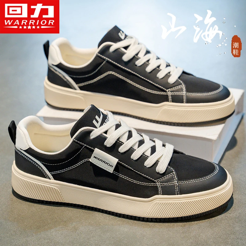 回力男鞋帆布鞋男款2025新款透气小白鞋轻便防滑平底休闲板鞋
