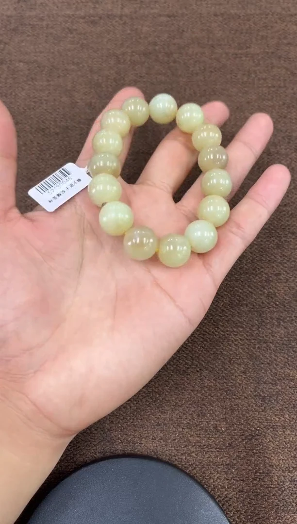 手链未镶嵌和田玉纯天然新疆和田玉卡14