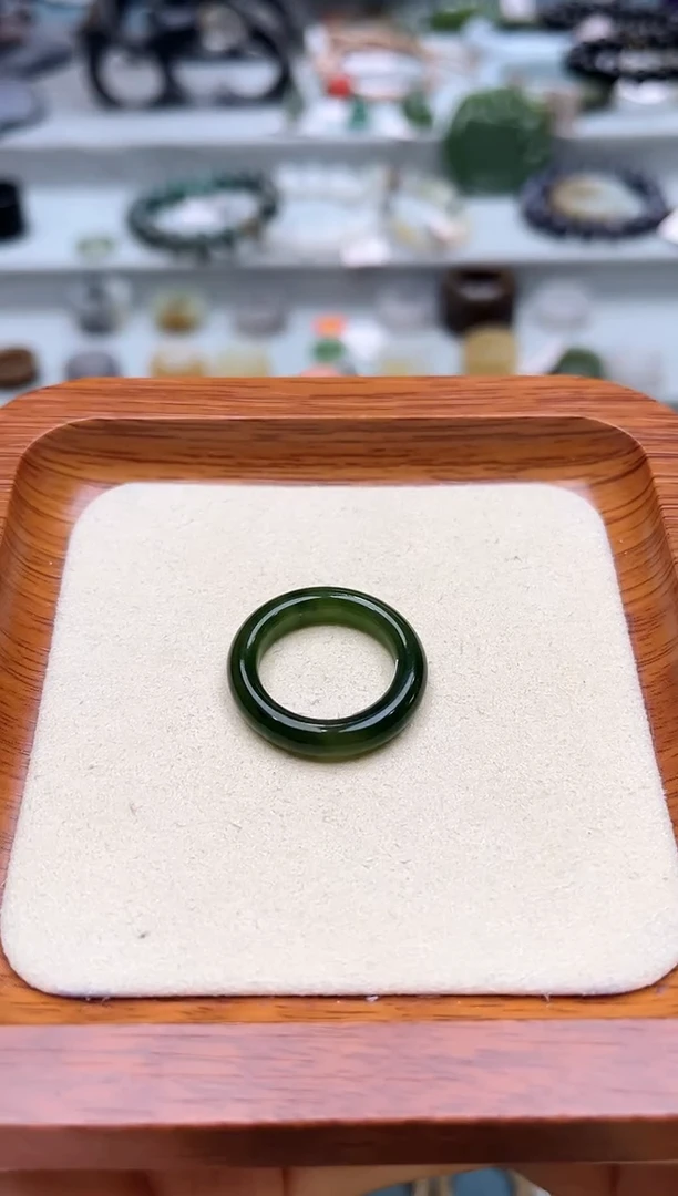 【闪购商品】和田玉戒指未镶嵌12号