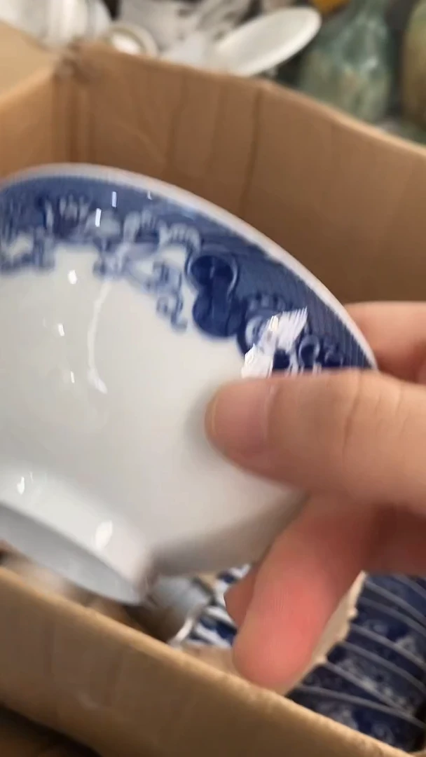 摆件红叶园林5寸米饭碗