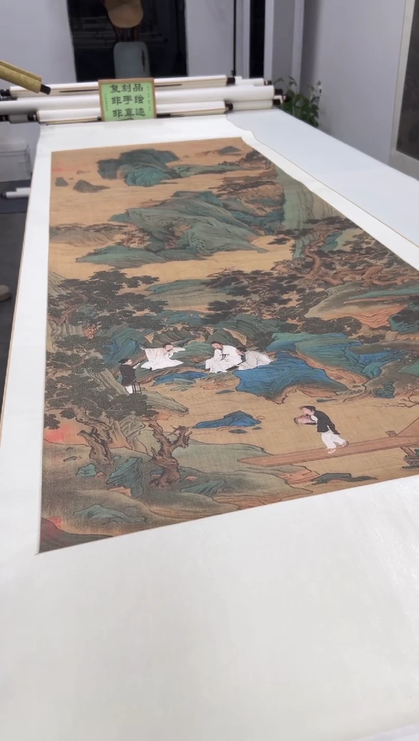 【复刻品】仇英 桃源仙境