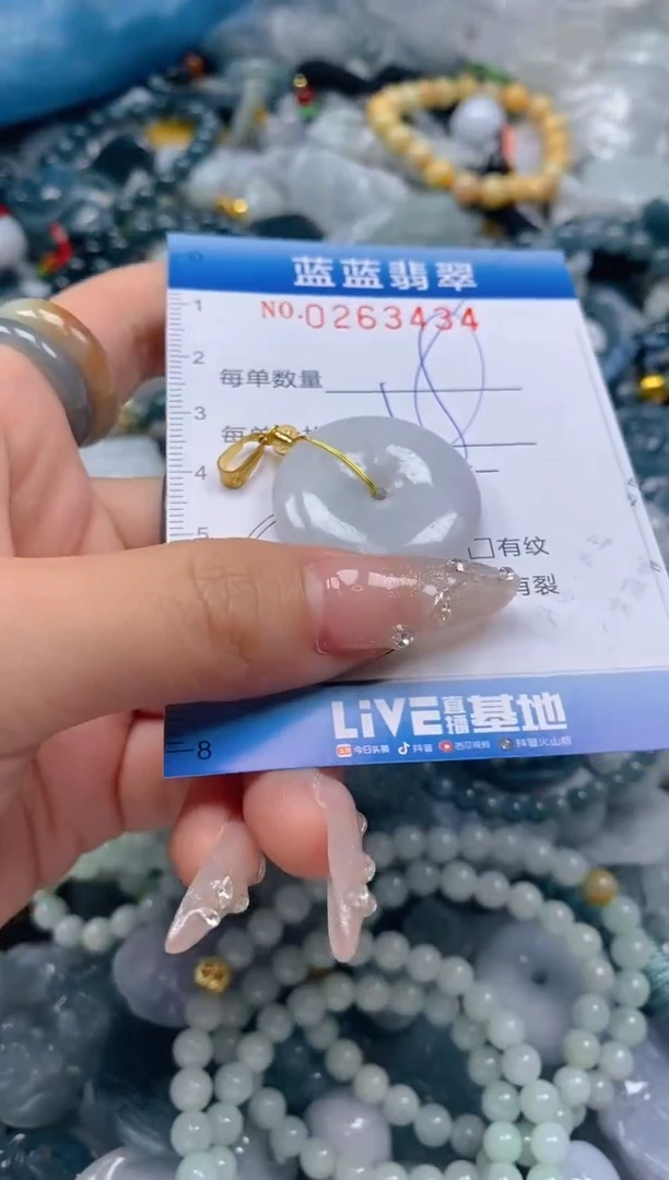 翡翠未镶嵌颈饰闪购0263434