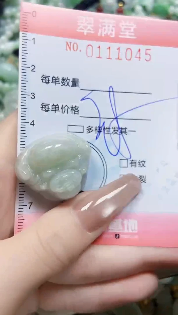 【闪购商品】翡翠颈饰未镶嵌闪购0111045