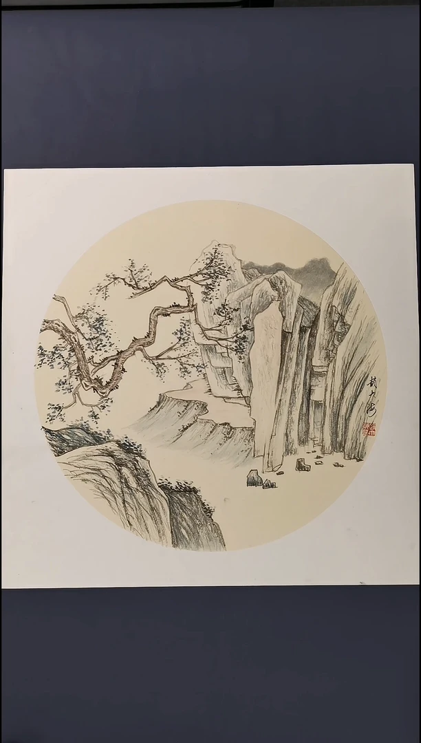 国画纯手绘书画作品