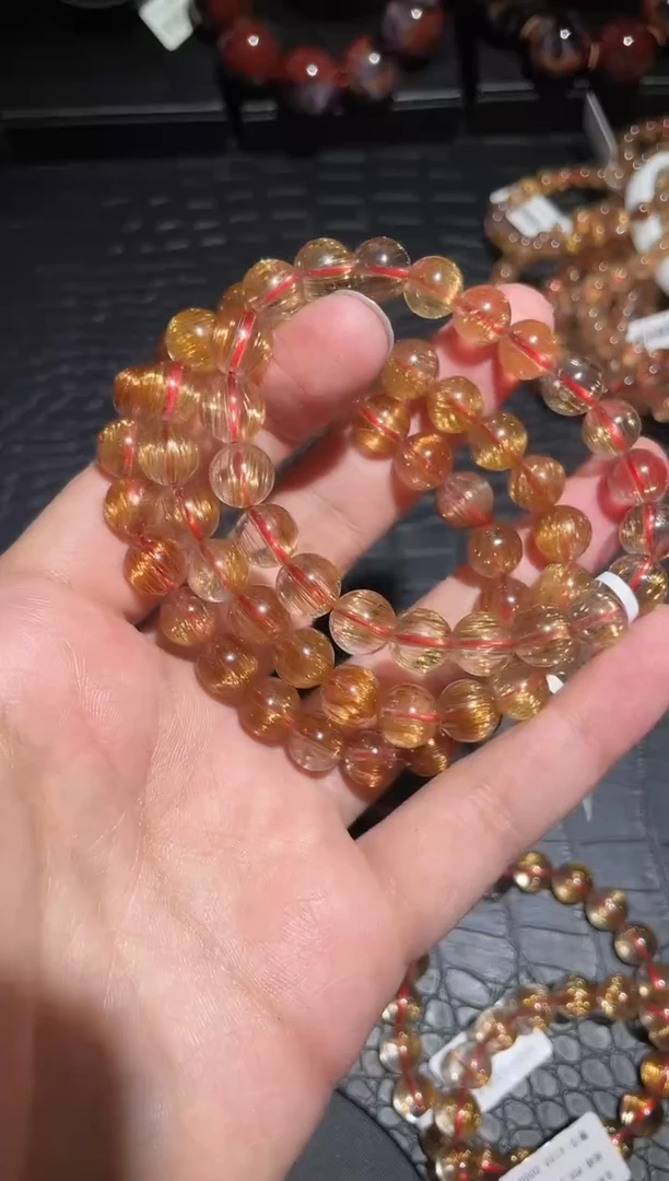 【闪购商品】水晶手链未镶嵌发晶单圈A9（多样性发其一）