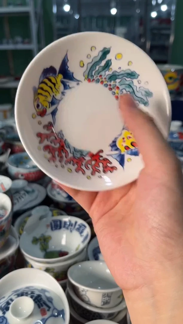陶瓷昨明景德镇陶瓷：杯垫