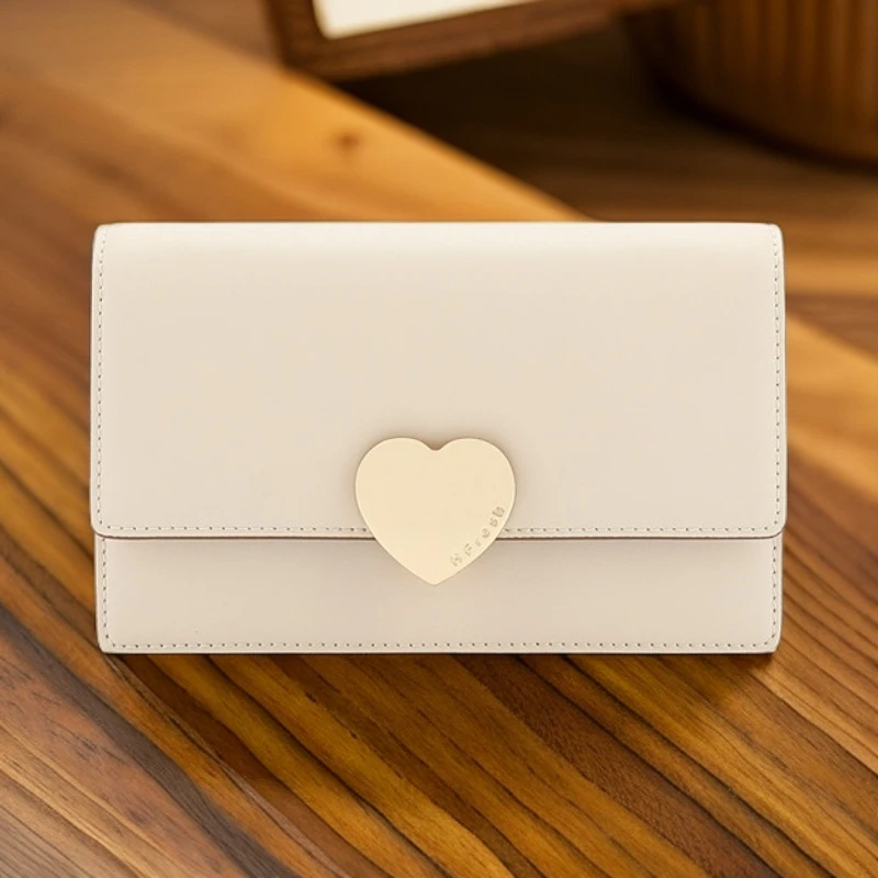 韩版气质女士简约清新甜美肩包锁扣时尚夏季真皮单肩包双根链条包