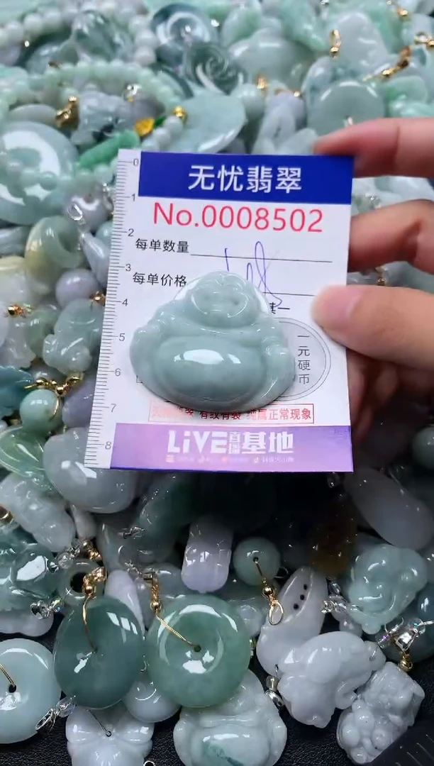 颈饰未镶嵌翡翠8502