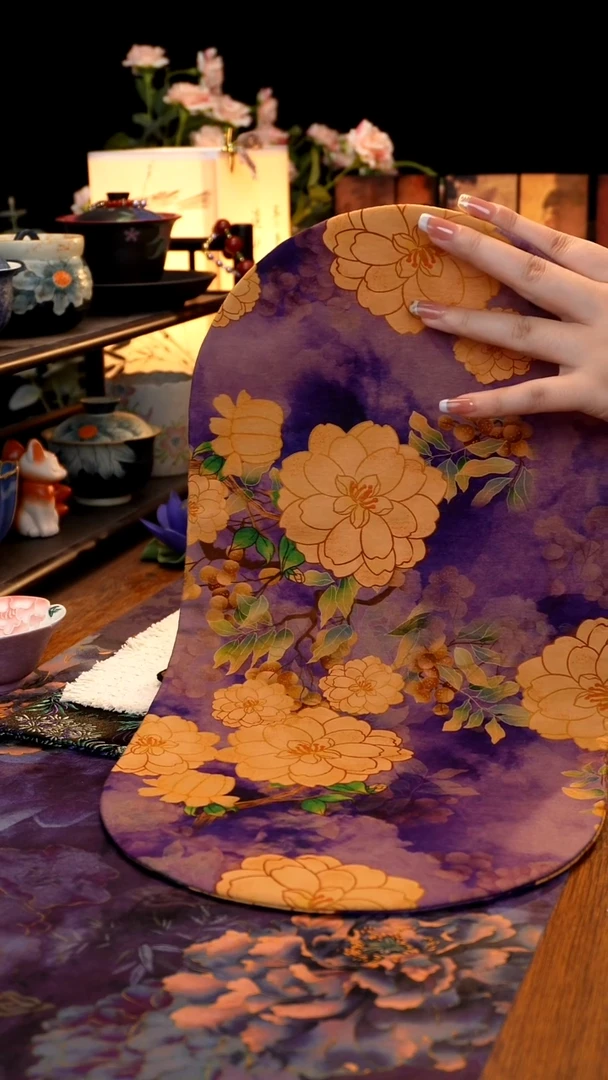 紫色山茶茶席·······